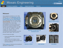 Tablet Screenshot of mosaicengineering.com